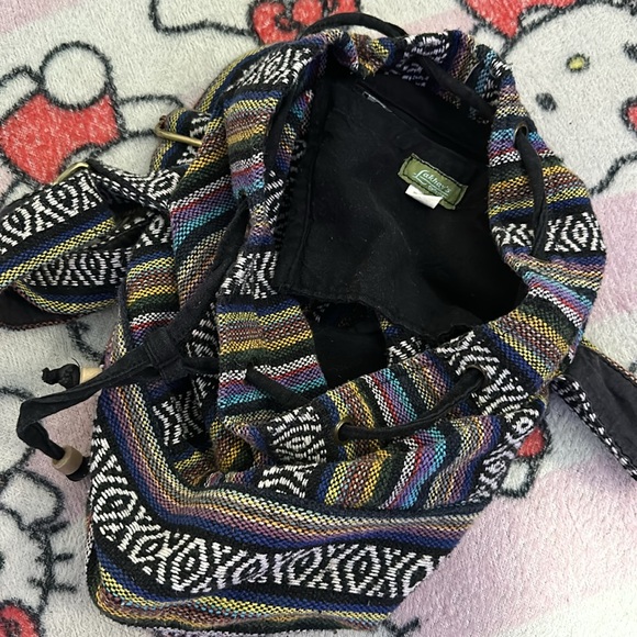 90s- Y2K Multi Colored Hobo bag - Picture 2 of 4